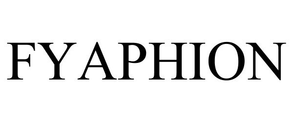 Trademark Logo FYAPHION