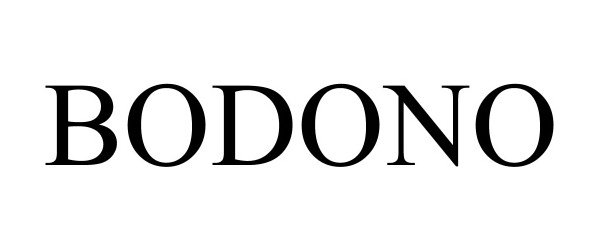 Trademark Logo BODONO