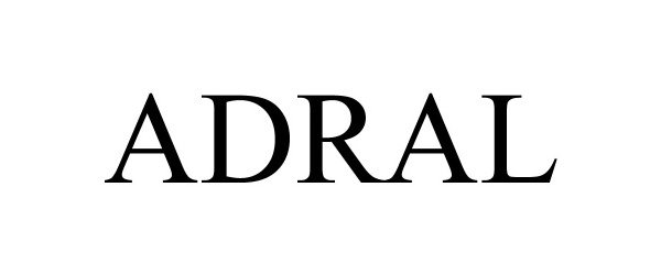 Trademark Logo ADRAL