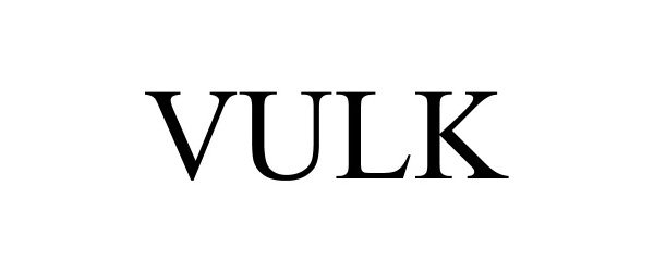 Trademark Logo VULK