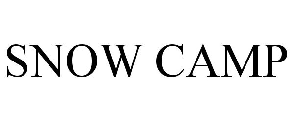 Trademark Logo SNOW CAMP