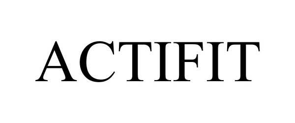 Trademark Logo ACTIFIT