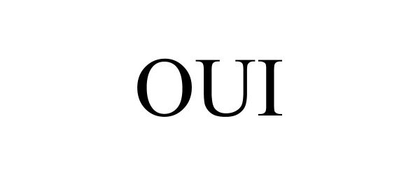 Trademark Logo OUI