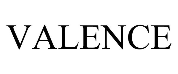 Trademark Logo VALENCE