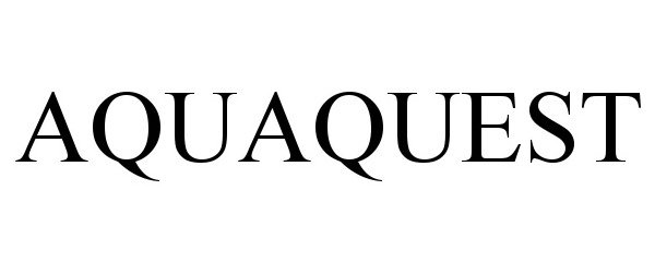 Trademark Logo AQUAQUEST