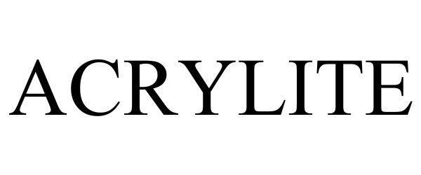 Trademark Logo ACRYLITE