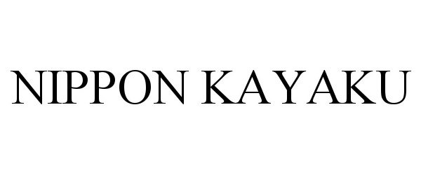 Trademark Logo NIPPON KAYAKU