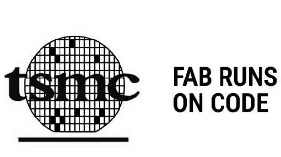 Trademark Logo TSMC FAB RUNS ON CODE