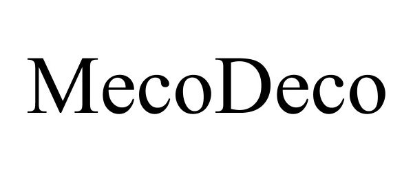 Trademark Logo MECODECO