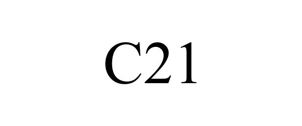Trademark Logo C21