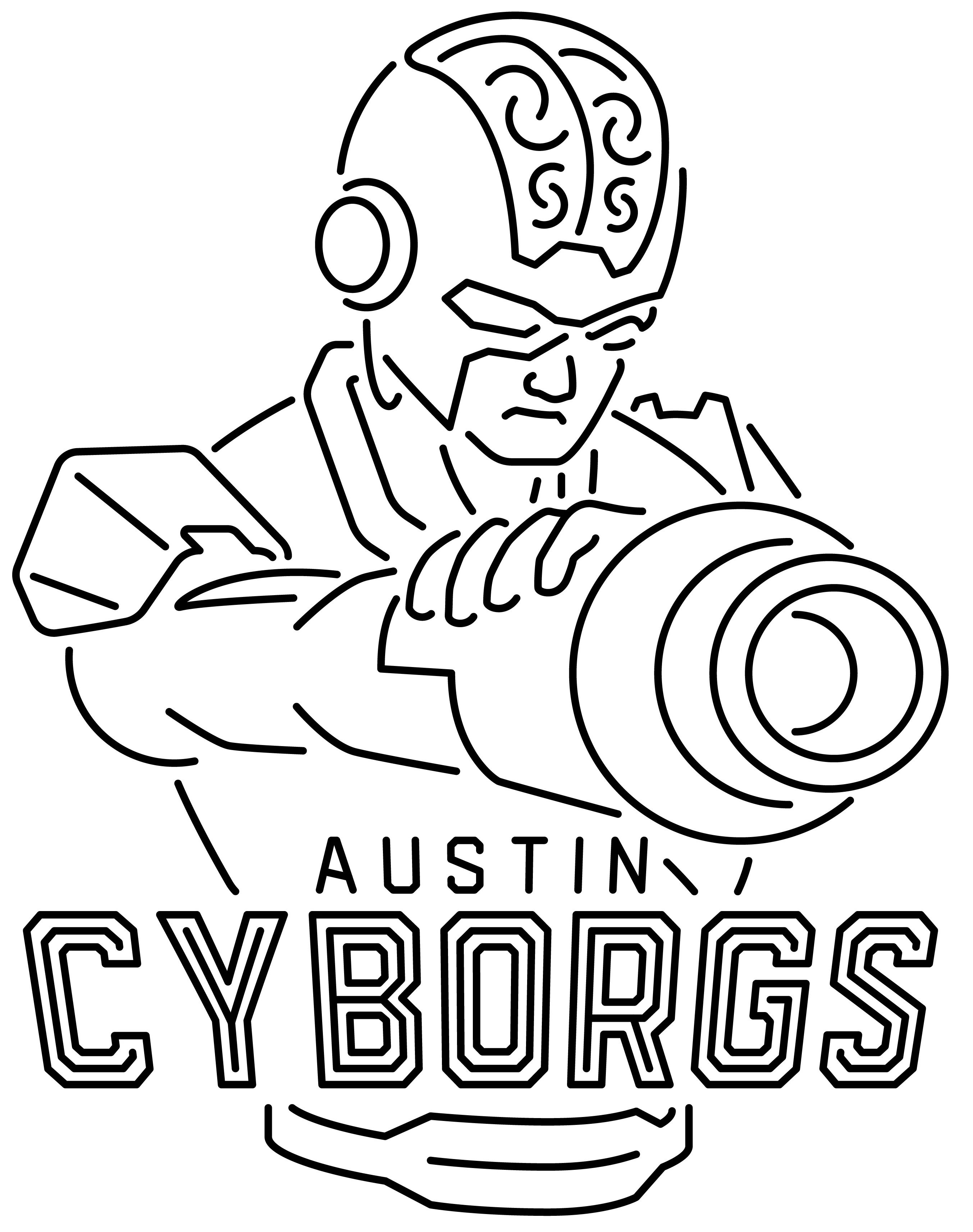 Trademark Logo AUSTIN CYBORGS