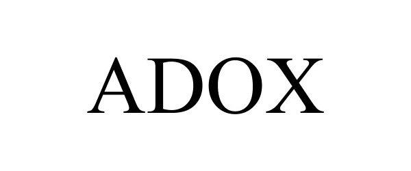 Trademark Logo ADOX
