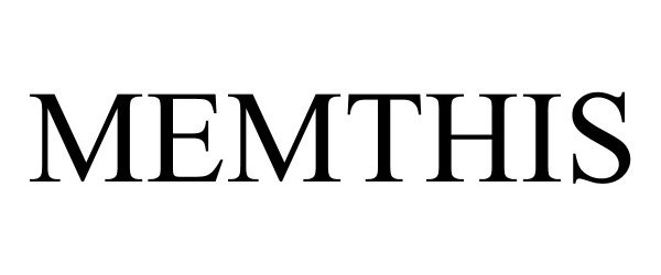 Trademark Logo MEMTHIS