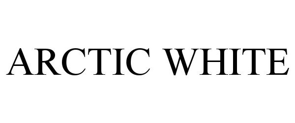 Trademark Logo ARCTIC WHITE