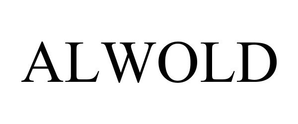 Trademark Logo ALWOLD
