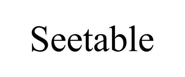 Trademark Logo SEETABLE