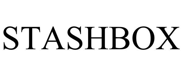Trademark Logo STASHBOX
