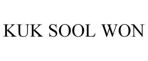 Trademark Logo KUK SOOL WON