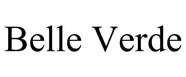 Trademark Logo BELLE VERDE