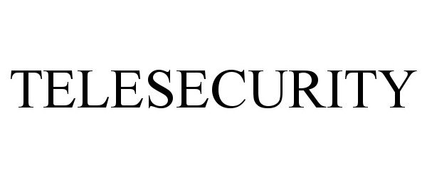 Trademark Logo TELESECURITY