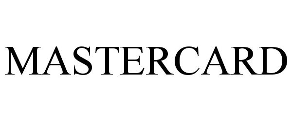 Trademark Logo MASTERCARD