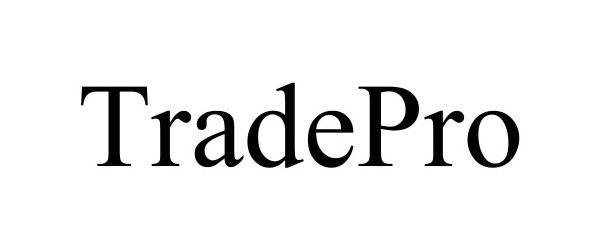 Trademark Logo TRADEPRO