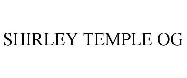Trademark Logo SHIRLEY TEMPLE OG