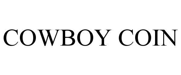 Trademark Logo COWBOY COIN