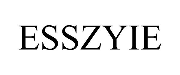 Trademark Logo ESSZYIE