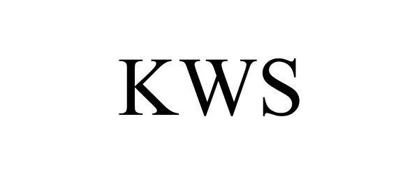 Trademark Logo KWS