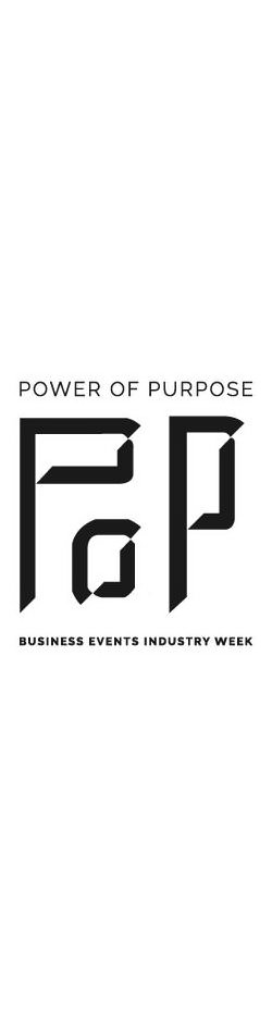 Trademark Logo POWER OF PURPOSE POP BUSINESS EVENTS INDUSTRY WEEK