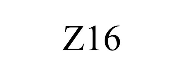 Trademark Logo Z16