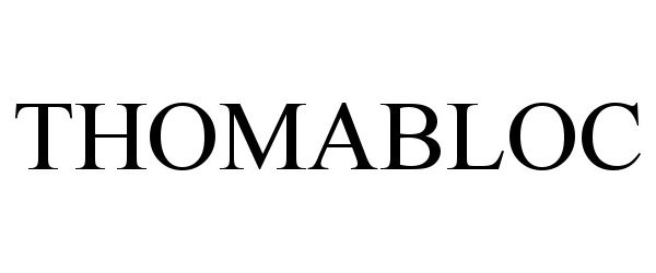 Trademark Logo THOMABLOC