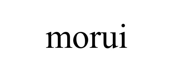 Trademark Logo MORUI