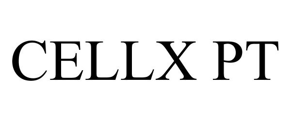 Trademark Logo CELLX PT
