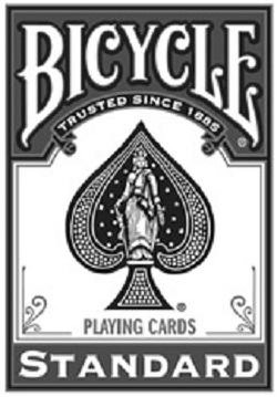  BICYCLE TRUSTED SINCE 1885 PLAYING CARDS STANDARD