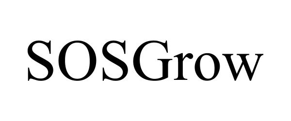  SOSGROW