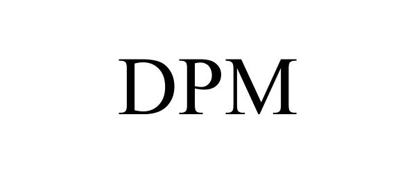 Trademark Logo DPM