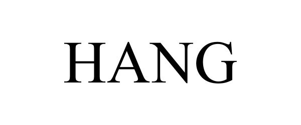 Trademark Logo HANG