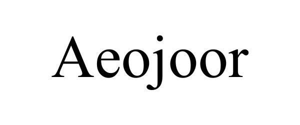  AEOJOOR