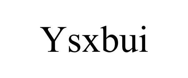  YSXBUI