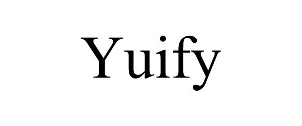 Trademark Logo YUIFY