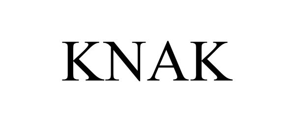 Trademark Logo KNAK