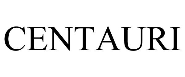 Trademark Logo CENTAURI