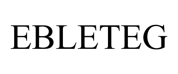 Trademark Logo EBLETEG