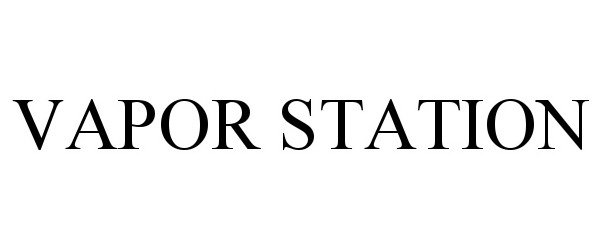 Trademark Logo VAPOR STATION