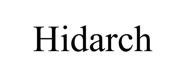 Trademark Logo HIDARCH