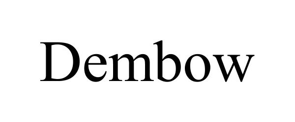 Trademark Logo DEMBOW