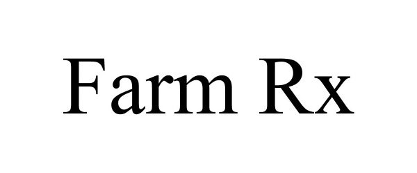 Trademark Logo FARM RX