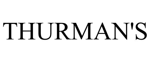 Trademark Logo THURMAN'S